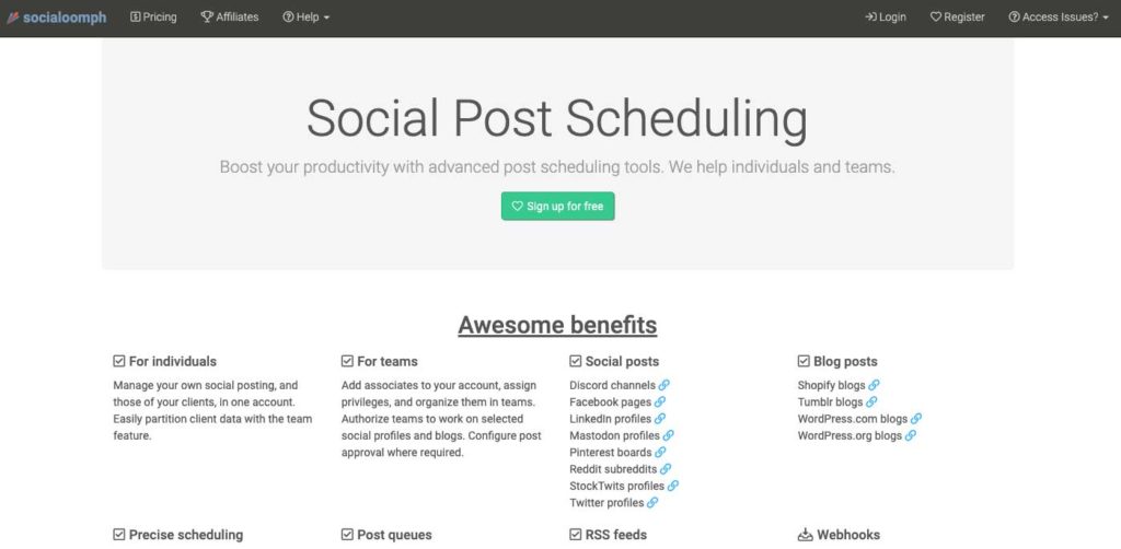 The Best Free Social Media Management Tools