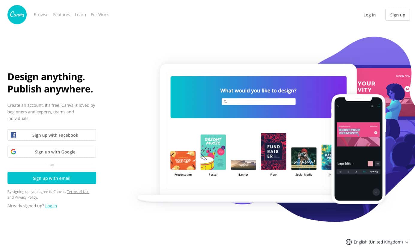 Canva is the perfect design tool for startups
