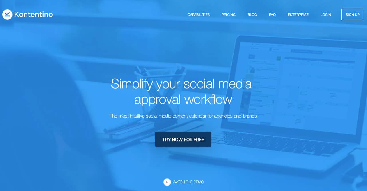 kotentino social media workflow tool