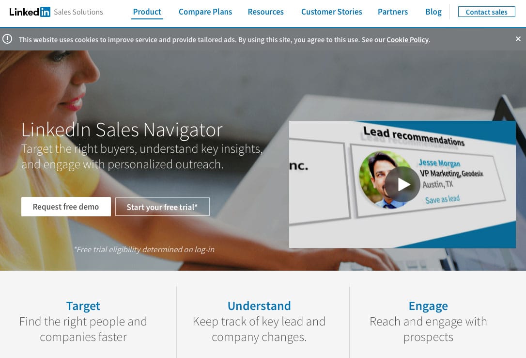 Linkedin Sales Navigator Lead Generation tool