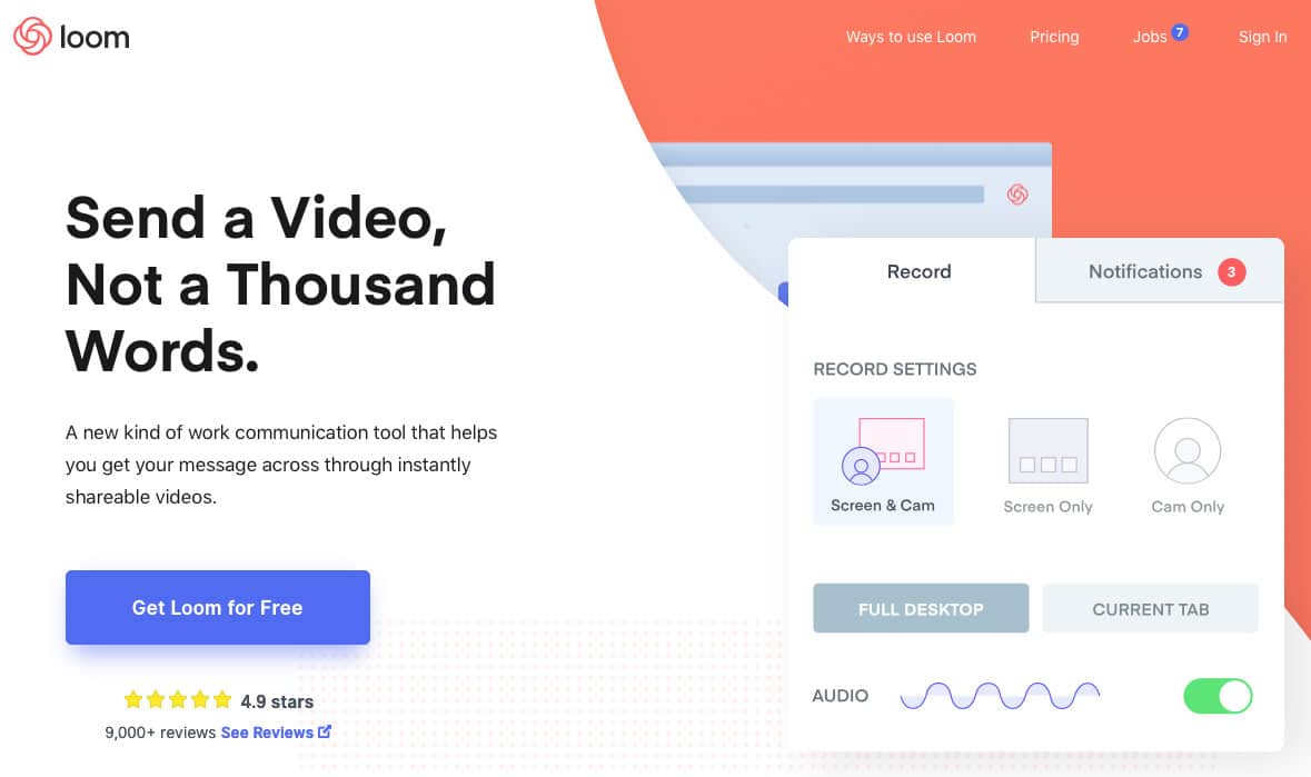 loom video marketing tool for startups