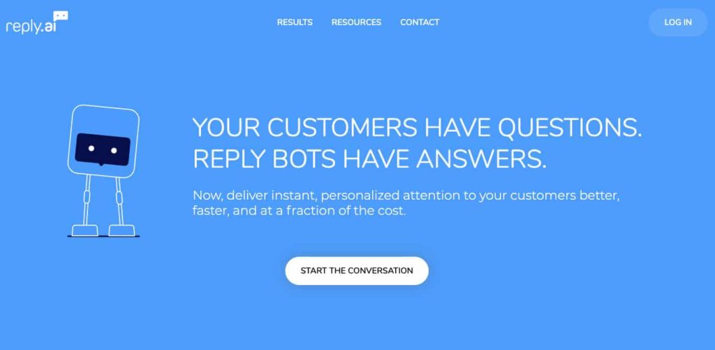 Reply Ai A Chatbot Tool For Enterprise