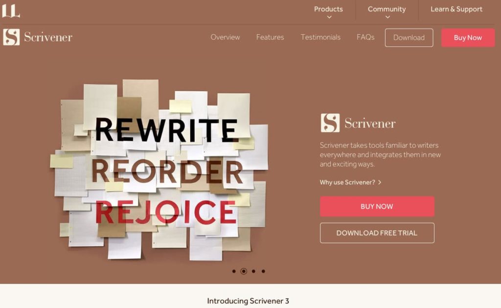 Scrivener Writing Tools For Startups