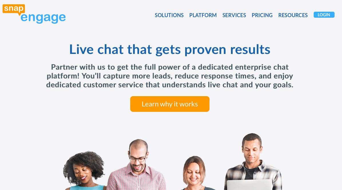 snapengage live chat software