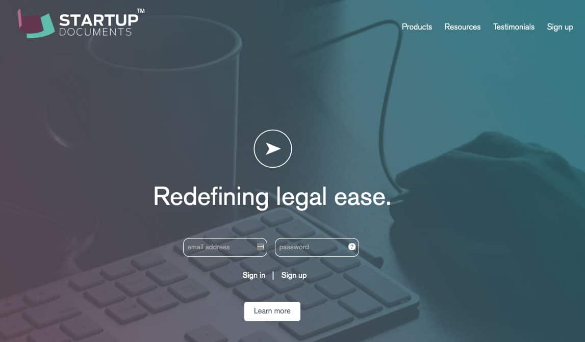 startup documents legal tools