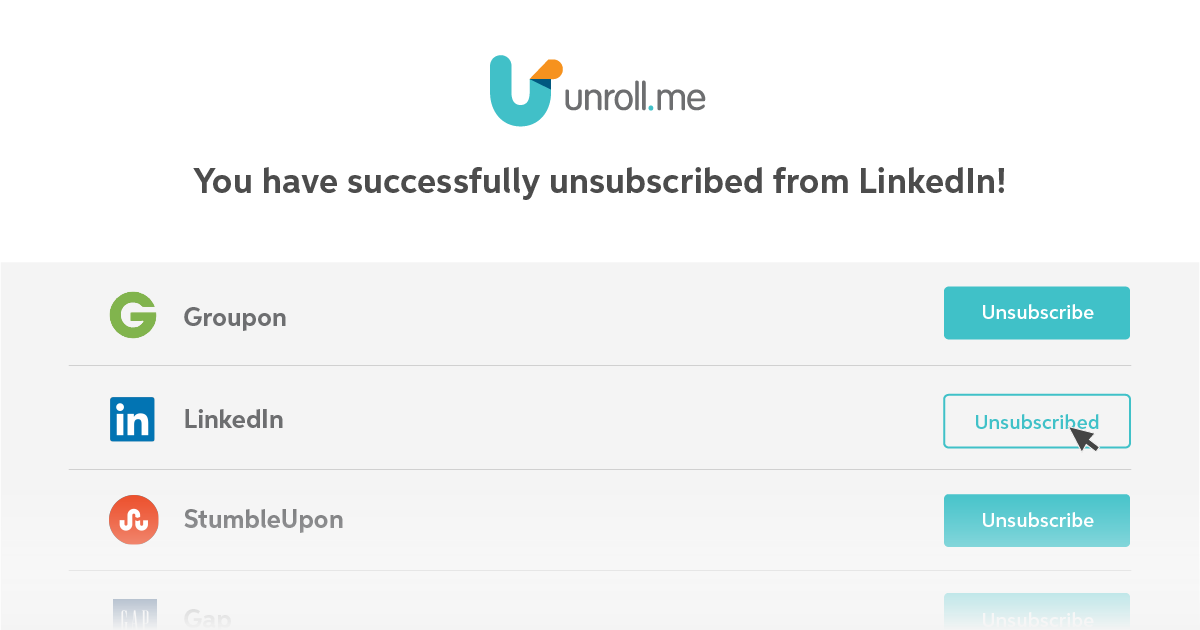 Unrollme Email Management Tool