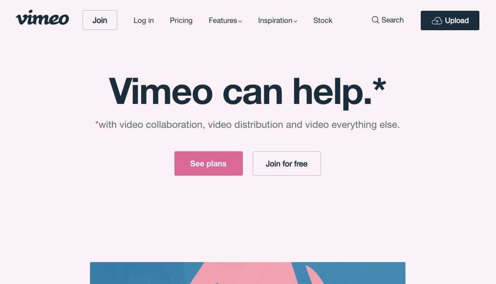 vimeo video hosting and marketing tool