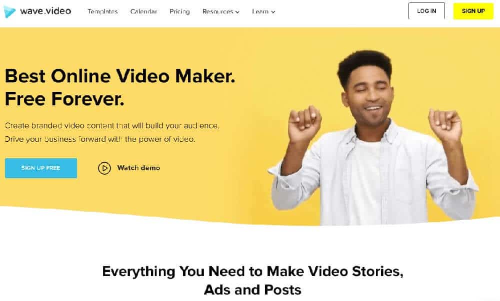 Wave Viceo Editing Content Marketing Tool