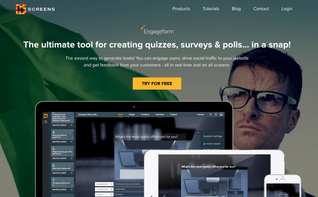Engageform The Quiz Way To Build And Email List
