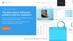 Hypr Influencer Marketing Tool