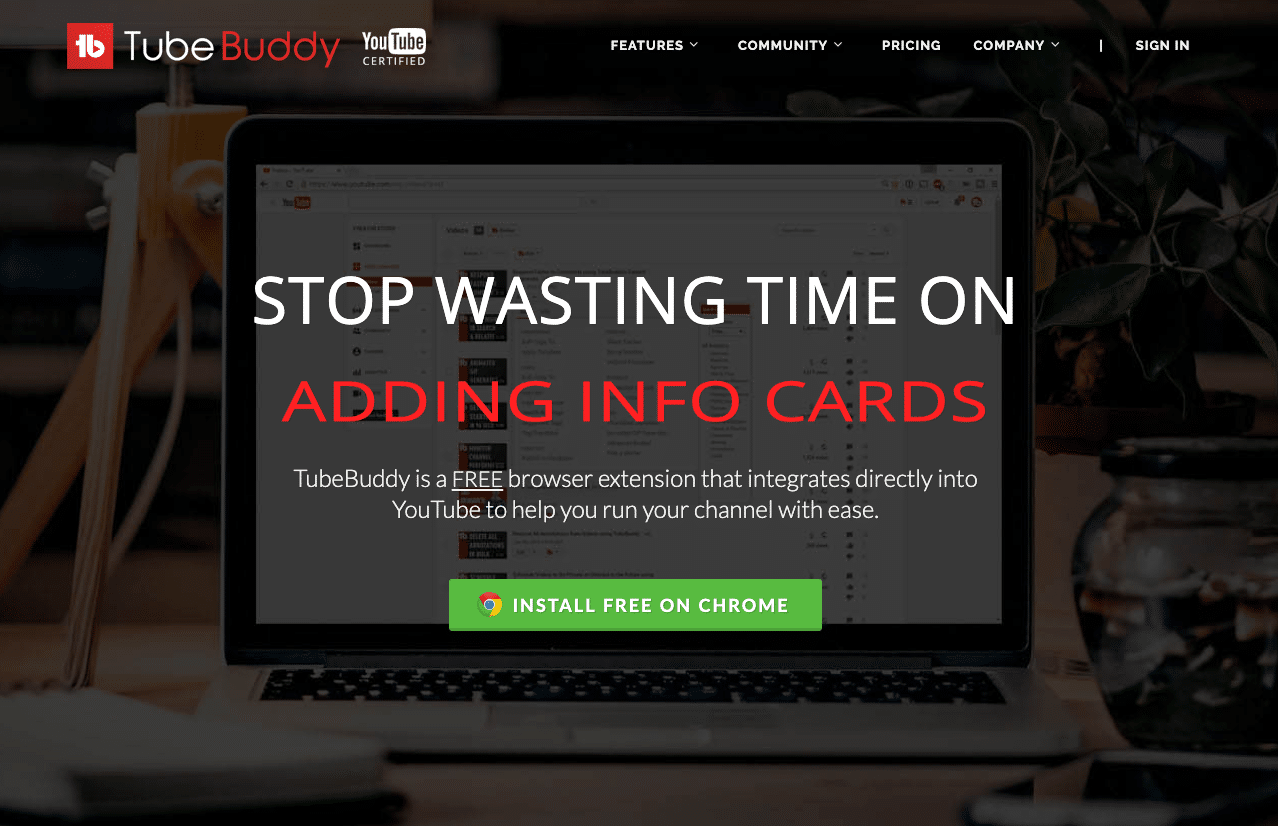 tubebuddy video marketing tool