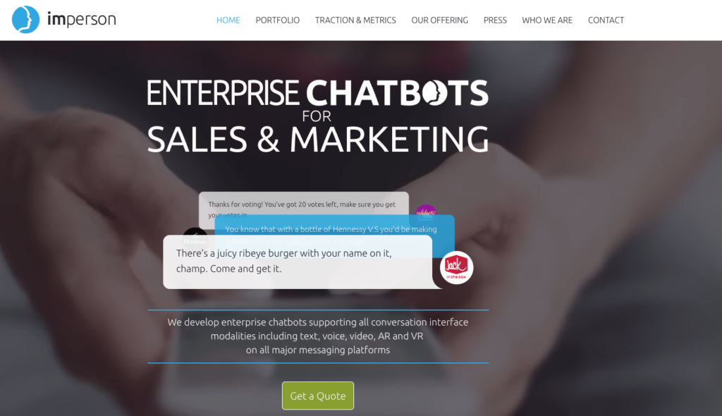 Imperson Ai Chatbot Tool