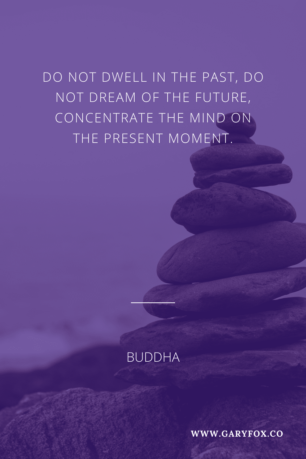 Do Not Dwell In The Past, Do Not Dream Of The Future, Concentrate The Mind On The Present Moment.