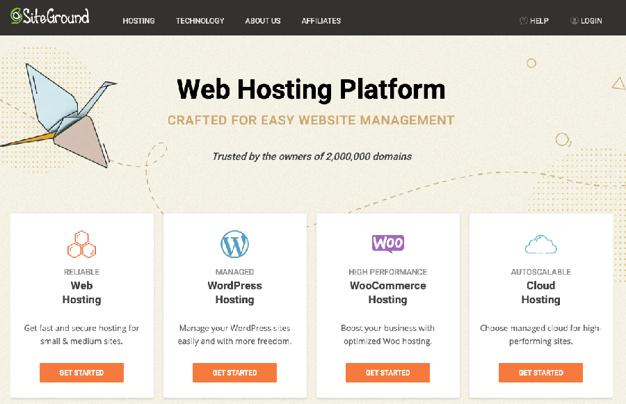 siteground website hosting services