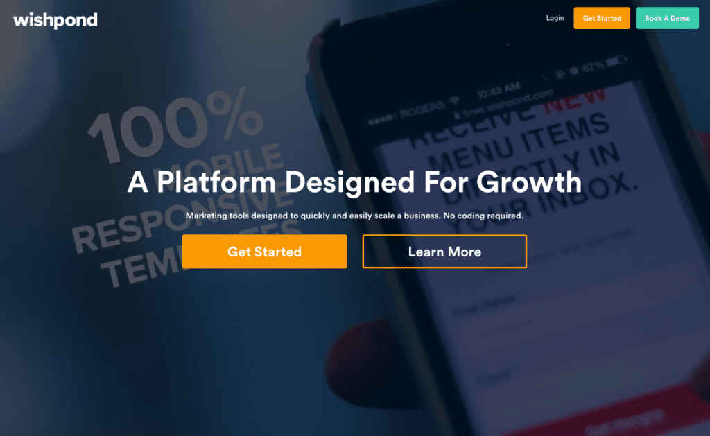 Wishpond Landing Page Software