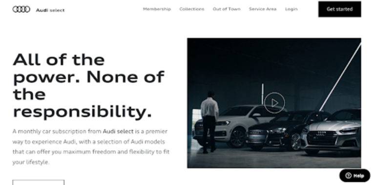 Audi Subscription Model