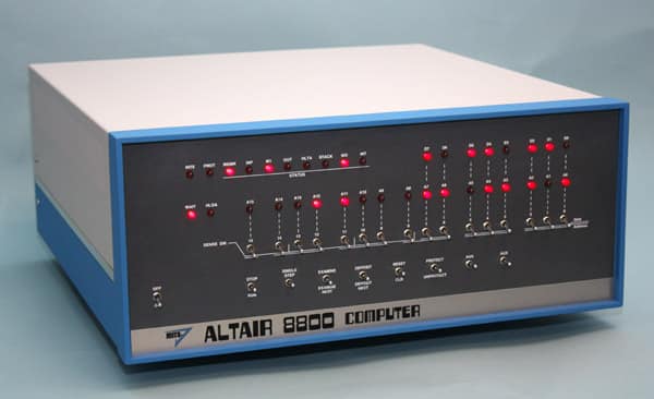 microsoft firs tproduct and interprer for the altair 800