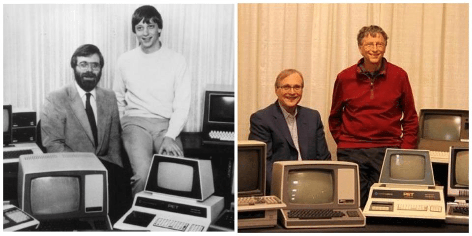 Bill Gates And Paul Allen Founders Of Microsoft