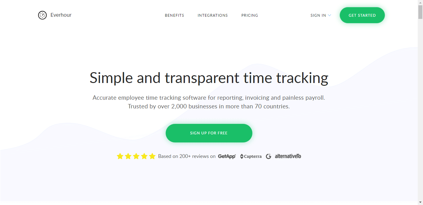 Everhour Best Productivity Tools For Time Tracking