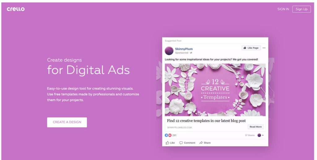 Crello A Design Tool