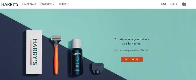 Harrys Shaving Unique Value Proposition