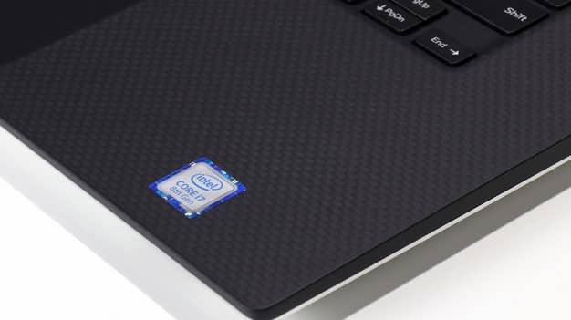 Intel Badge On The Dell Xps 15