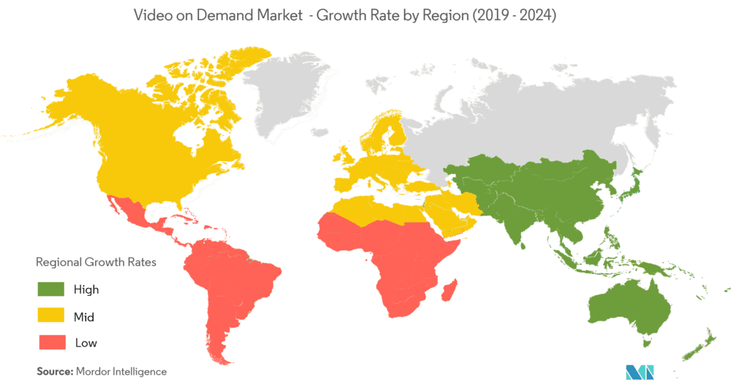 Video On-Demand Growth Rates