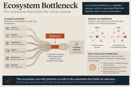 Ecosystem Bottleneck Infographic